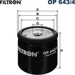 Olejový filtr FILTRON OP 643/4