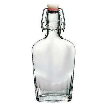 FIASCHETTA láhev plochá 0,25 lt s patentním uzávěrem - Bormioli Rocco