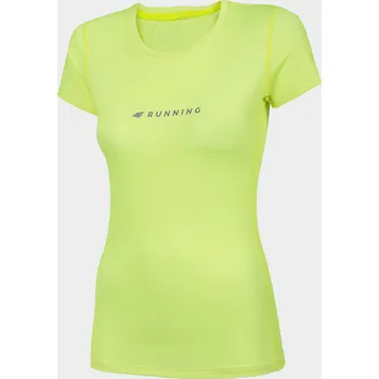 Dámské tričko 4F H4L22-TSDF012 CANARY GREEN Dámské tričko US XXL