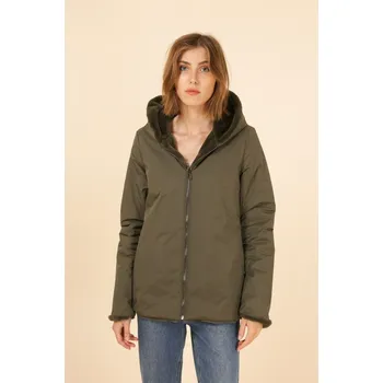Dámská bunda Bunda parka oboustranná 20062 Laura Jo Paris barva: zelená-khaki, velikost: M
