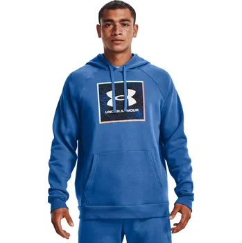 Pánská mikina Under Armour UA Rival Flc Graphic Hoodie Pánská mikina US XXL 1370349-474