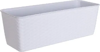 Truhlík Stefanplast Natural 50 cm bílý