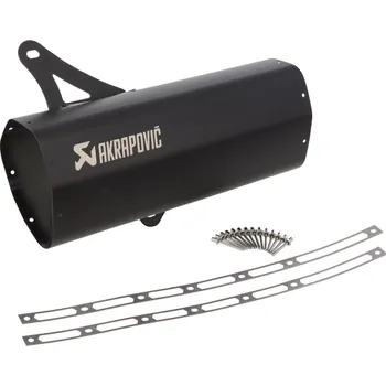 Výfuk pro motocykl Akrapovic Obal koncovky výfuku Akrapovič Black Edition, Vespa GTS, GTS Super, ​GTV, ​GT 60 125-300ccm AKRA0008