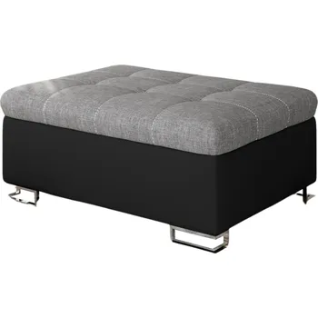 Taburet Taburet TONY šedá / černá