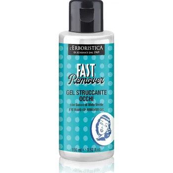Přípravek na čištění pleti a oči Erboristica Fast Remover Gelový odličovač očí 100 ml