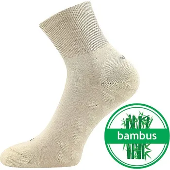 Pánské ponožky VOXX Ponožky sportovní bambusové BENGAM s masážním chodidlem BÉŽOVÉ 39-42 119079