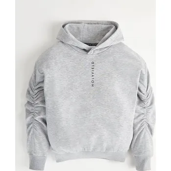 Dívčí mikina HOLYFIELD DÍVČÍ MIKINA "HOLYFIELD" Barva: šedá, Velikost: L (170/176)