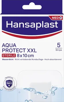 Náplast Beiersdorf Hansaplast Aquaprotect XXL 8 x 10 cm 5 ks