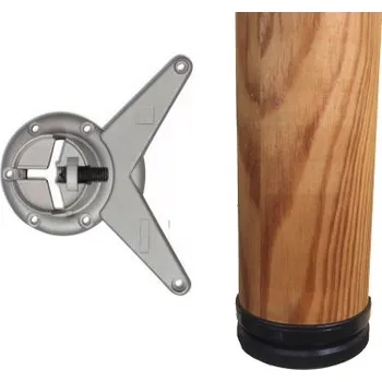 Stolová podnož Incoll stolová noha borovice 710x60