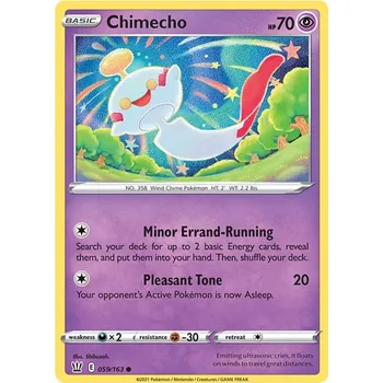 Sběratelská karetní hra Chimecho 059/198 - Battle Styles Typ karty: Non-Holo