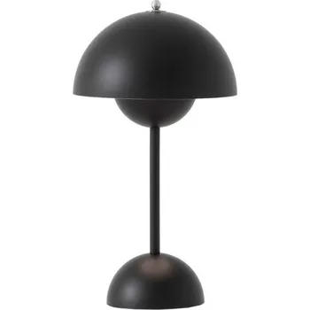 Lampička &Tradition Přenosná stolní lampa Flowerpot VP9, matt black