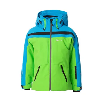 O'Style JUNIORSKÁ LYŽAŘSKÁ BUNDA COSMO II zelenomodrá - 8 let