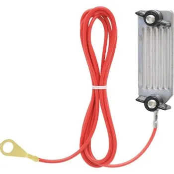 Ohradník Připojovací kabel na pásku elektrického ohradníku - 130 cm