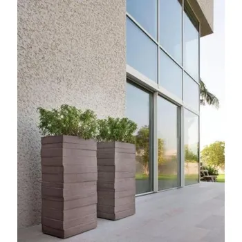 Květináč Atelier Vierkant květináč BRF Velikost: BRF100, Barva: Grey