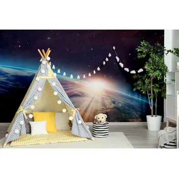 Malvis ® Tapeta Paprsky slunce Vel. (šířka x výška): 288 x 200 cm