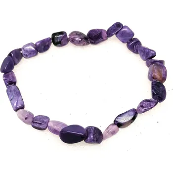 Náramek Čaroitový náramek z nepravidelných tvarů