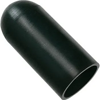 Šroub Krytka válcová EPDM D=3,8 mm, H=12,7 mm, černá