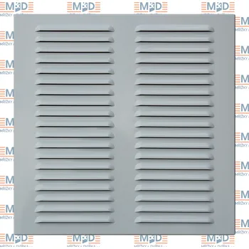 Větrací mřížka Větrací mřížka 400x400 mm hliníková bílá (400*400 mm hliníková bílá větrací mřížka)