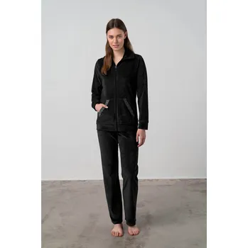 Dámská halenka Vamp - Pohodlná dámská souprava - Brielle 17210 - Vamp black 5XL