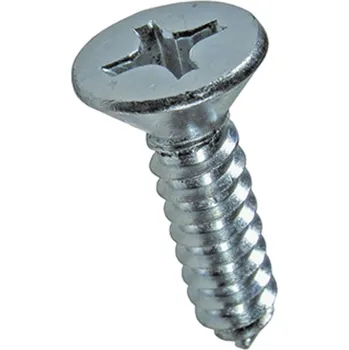 Šroub Šroub do plechu s křížovou drážkou DIN 7982C zápustná hlava 2,9x19 DIN 7982C ZB