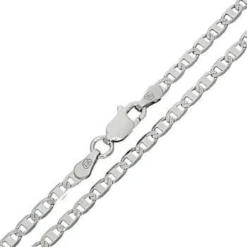 Náramek Goldstore Stříbrný náramek rhodiovaný Váha: 2.15 g, Délka: 19 cm