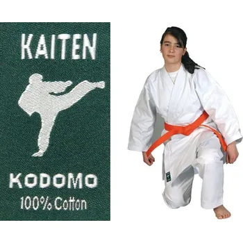 Bojový sport KIMONO KARATE KAITEN - KODOMO za SUPER CENU VČETNĚ PÁSKU Velikost: 160