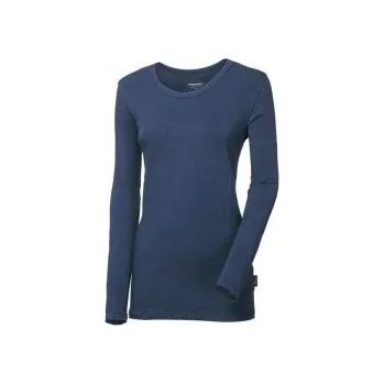 Progress ORIGINAL dámské triko LS BAMBUS tm. modrá L; Modrá triko