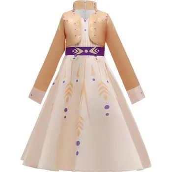 Karnevalový kostým Frozen (Ledové království) Dětský kostým Frozen 2, Princezna Anna Varianta: samostatné šaty, Velikost: 130/7-8T