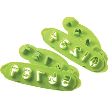 Čokoláda Vytlačovač-vykrajovátko plast (čísla 0-9) v. 3,5cm