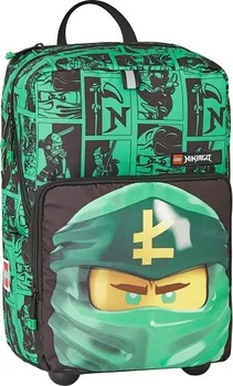 Školní batoh LEGO Ninjago Trolley 2v1 15 l zelený