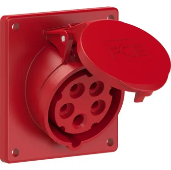 Stavebniny PCE Zásuvka 16A/380V 5-pól. IP44 vest. PC-415-6f9