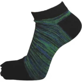 Pánské ponožky PRSŤÁKY SNEAKER prstové kotníkové ponožky Simply zelená L
