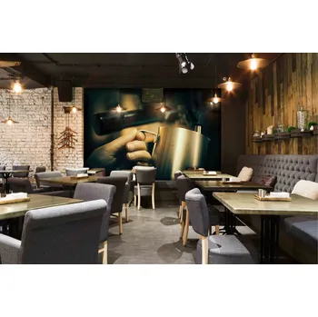 Tapeta Malvis ® Tapeta káva příprava Vel. (šířka x výška): 216 x 140 cm