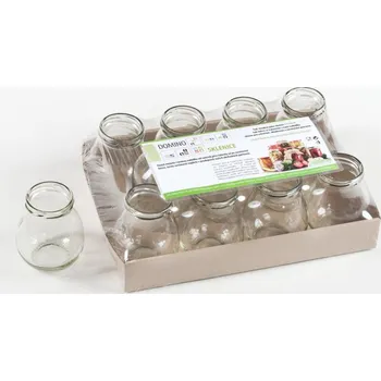 Zavařovací sklenice sklen.zavař. 269ml-11ks-MAYO-jogurt-TO58