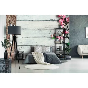 Tapeta Malvis ® Tapeta Jarní zeď Vel. (šířka x výška): 216 x 140 cm