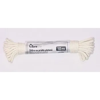 Šňůra na prádlo šňůra 10m BAVLNA, ECO