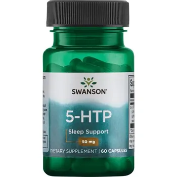 Přípravek na podporu paměti a spánku Swanson 5-HTP 50 mg 60 cps.