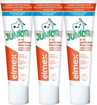 Zubní pasta Elmex Junior dětská zubní pasta 6-12 let