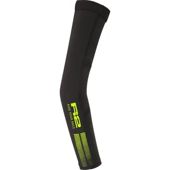 Cyklistické návleky Návleky na ruce R2 Rupet černá/neon žlutá, XL