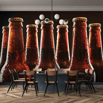 Malvis ® Tapeta Láhve Vel. (šířka x výška): 288 x 200 cm