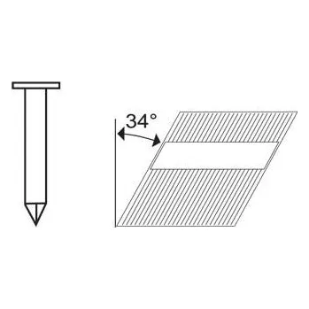 Hřebík Hřebíky Typ RN Ø 3,33 × 70 mm (3 000 ks)