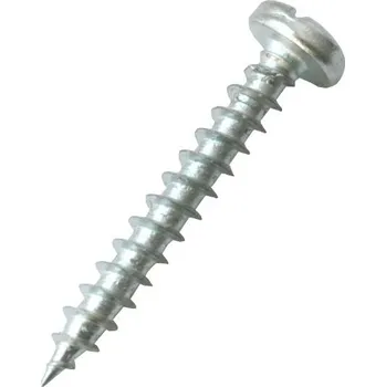 Spojovací materiál Vrut univerzální půlkulatá hlava, křížová drážka 4x16 ZB