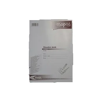 Tiskopis Asopol 110635 Stavební deník 3x50 listů samopropisovací