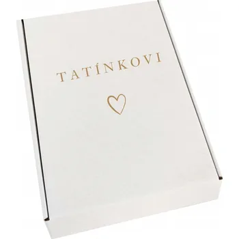 Dárkové balení s gravírováním SRDCE, pro tatínka Text: Text z obrázku, Velikost krabičky: A4