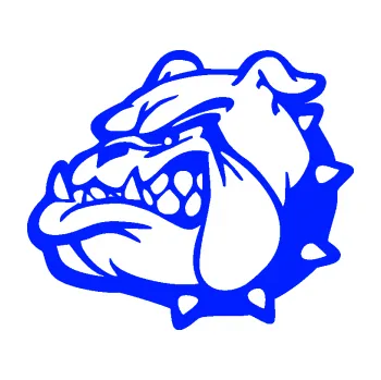 Polep vozidla Pes 174 levá rozzuřený buldok (19 - modrá dynamic) SAMOLEPKA NA AUTO, NÁLEPKA, FÓLIE, POLEP, TUNING, VLASTNÍ TEXT, TISK, AUTOSAMOLEPKY.cz, POLEPY, OBRÁZEK, LOGO, 3D STICKERS