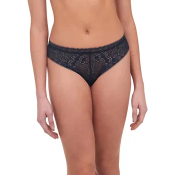 Souprava dámského spodního prádla Tanga CHANTELLE (15F9-63), Barva tmavě šedá, Velikost L