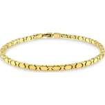 Lillian Vassago Celozlatý designový unisex náramek LLV22-GB024