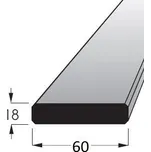 Konstrukční hranol - HF 18x60 SM /240 hoblované