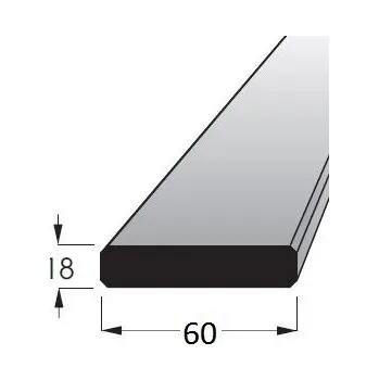 Dřevo Konstrukční hranol - HF 18x60 SM /240 hoblované