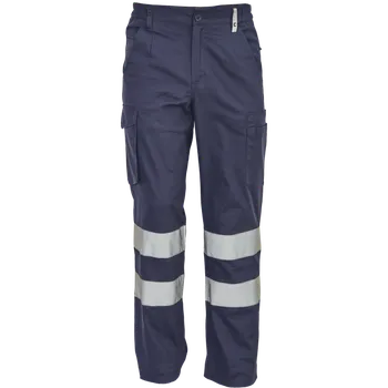 montérky ČERVA Kalhoty HUELVA do pasu, reflexní 0352000941060 Navy 60